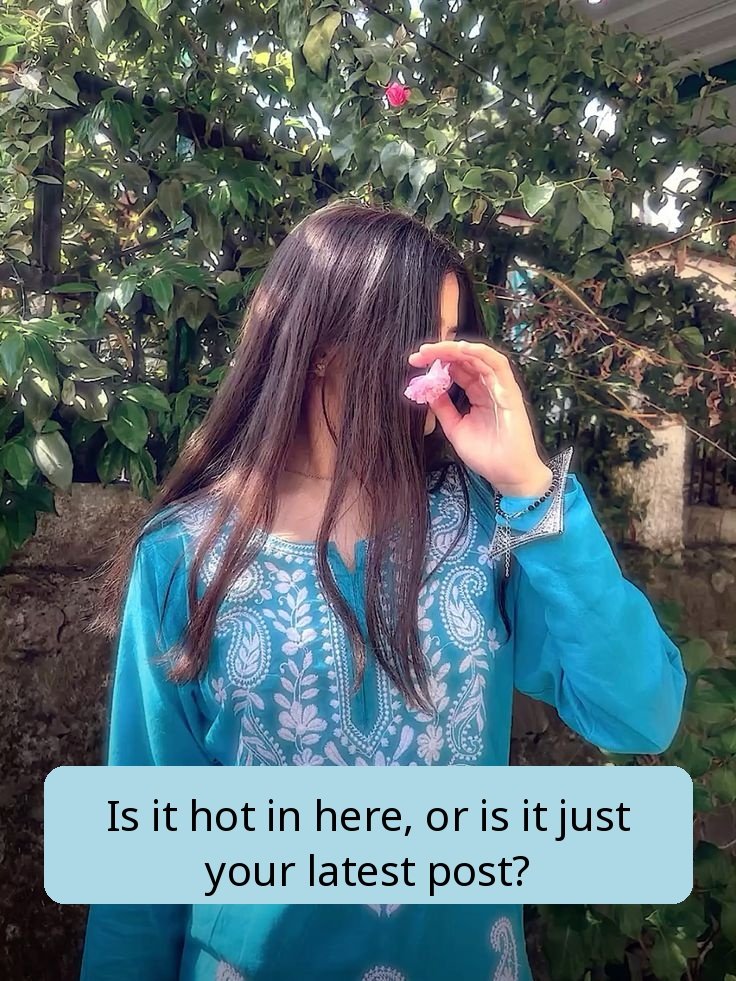 flirting comments for instagram girl pic 5